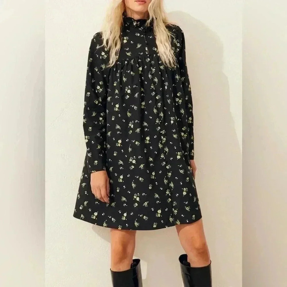 H&M Floral Button Down Dress - Picture 1 of 9